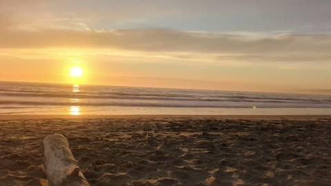 Gray to Gold Sunset