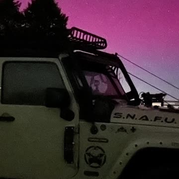 Spectacular Aurora borealis show