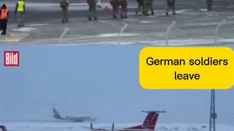 GERMAN BLITZKRIEG IN GREENLAND: 1) January 16, German soldiers arrived in Greenland. 2) January 17, Trump imposed additional tariffs on Germany. 3) January 18, German soldiers departed from Greenland.