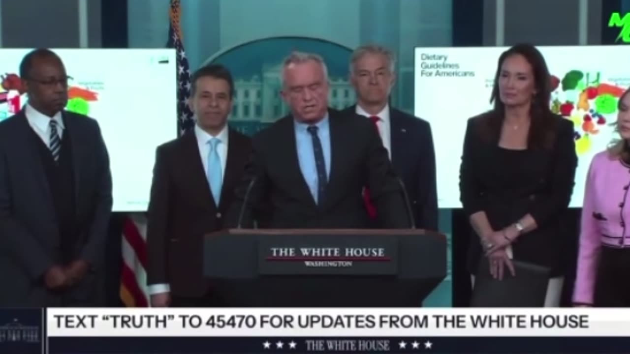 MAHA RFK WH press conference excerpt