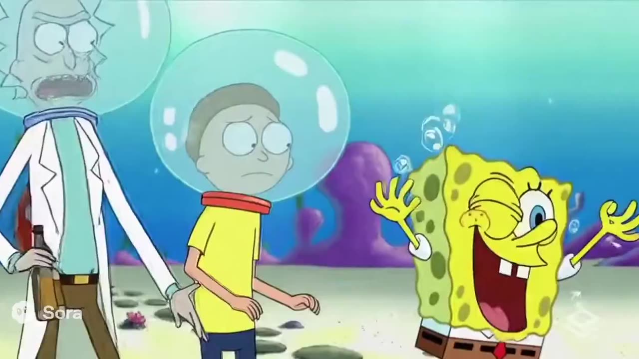 Rick and morty on sora