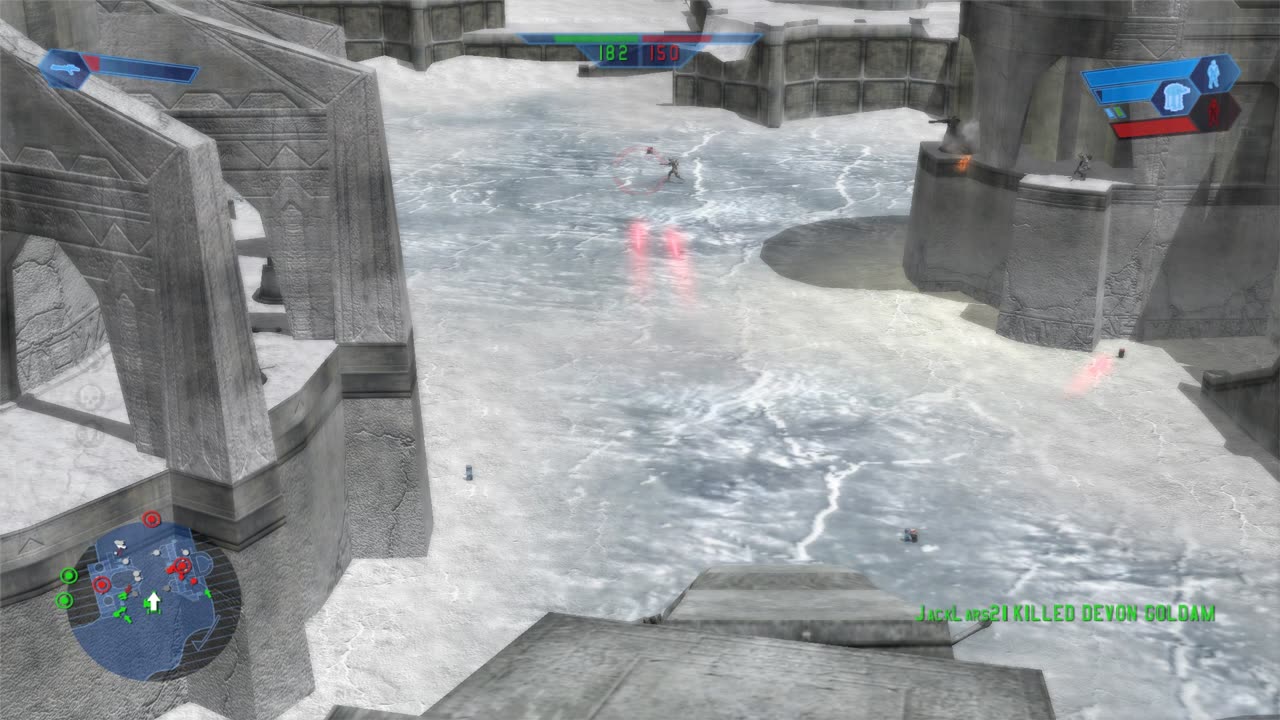 SWBF 2004: Instant Action Rhen Var: Harbour Empire Gameplay