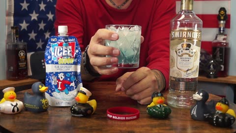 Robert Forster - Smirnoff Whipped Cream Vodka & Icee Slush Blue Raspberry