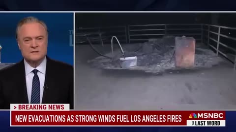 Lawrence: What's happening in Los Angeles is a hurricane without rain. It is a hurricane with fire.