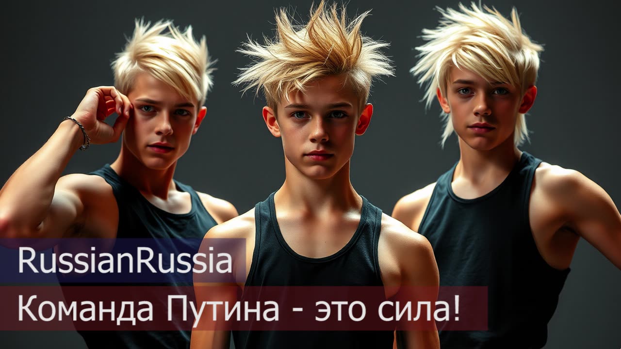 Путин - тебе доверяет вся Россия, команда Путина - эти сила!