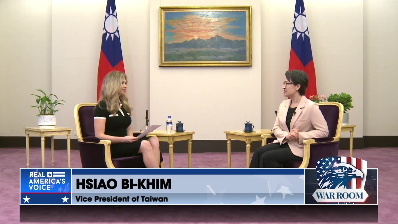 VP Hsiao Bi-khim: I Think A Sustainable Peace Across The Taiwan Strait Would Involve A Much More Enlightened Leadership In China