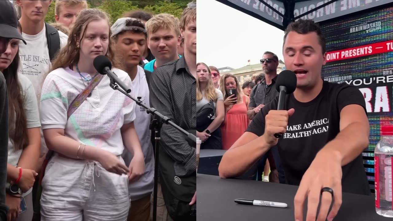 BEST Top 10 Charlie Kirk Debate Moments 2024