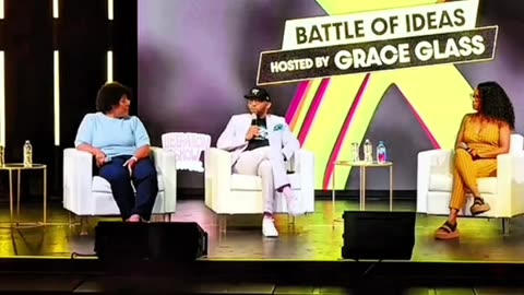 Black Conservative Dismantles Black Liberal Panel LIVE On Stage on black issues