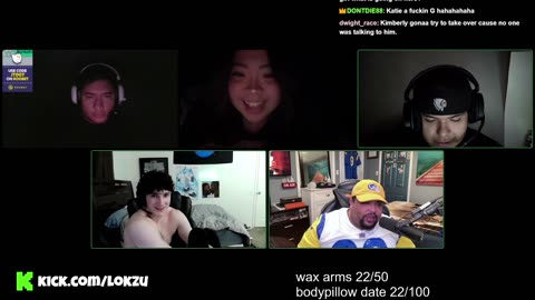 Lokzu Kicks Kimberly's back in. Again with MexAdents .11/24/25