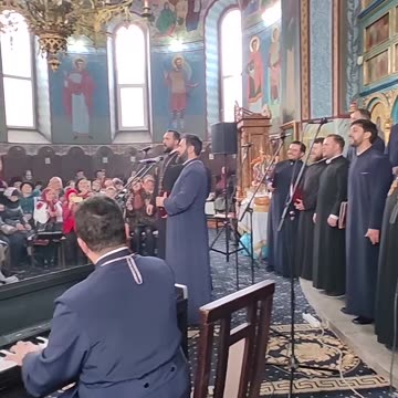 La ereticii ecumenisti RACNETE DRACESTI, slavirea IDOLULUI DRAC CRACIUN, INSTRUMENTE MUZICALE, 2025