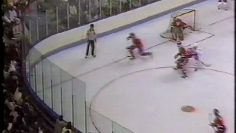 NHL 1985 PLAYOFFS GAME #6 MONTREAL CANADIENS AT UEBEC NORDIQUES