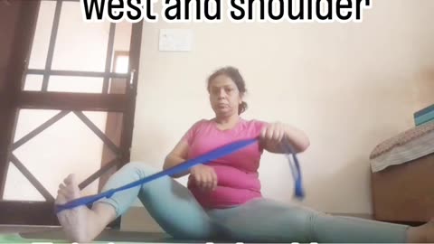 West Twist and shoulder Rotation exercise ⭐️⭐️🌟