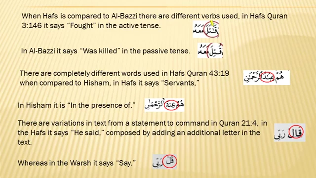 Part 3 The Hafs Quran Islam The Honest Truth