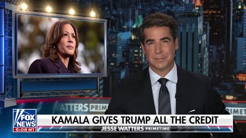 Watters: Dems Are Saying Thank God We Didn't Have Kamala