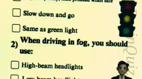 USA Driving Test #usadriving #usadrivingschool #driverslicense #usa#quiz #triviatricks #quiztime