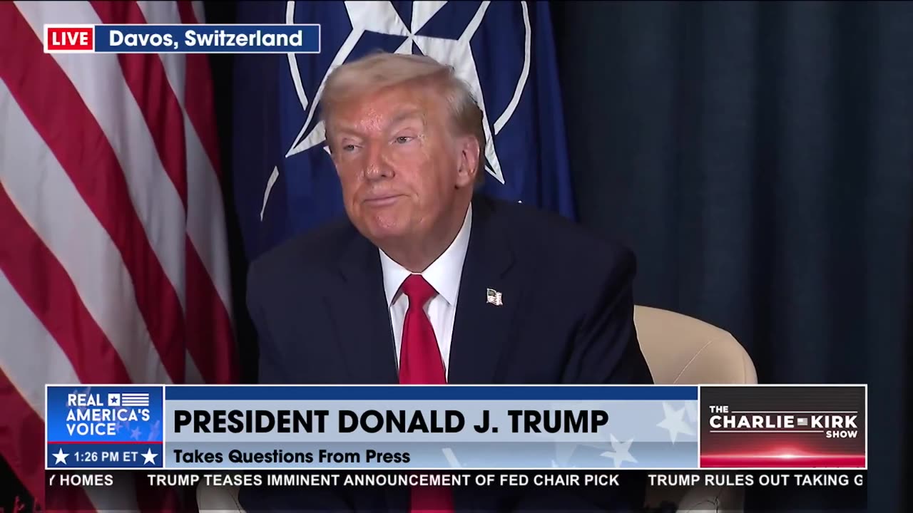 PRICE TAG ON GREENLAND? POTUS SAYS THERE IS A BIGGER PRICE AT PLAY