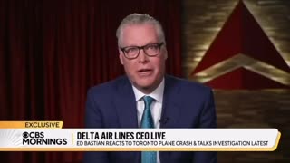 Delta CEO Shuts Down Gayle King's Suggestion That Trump Is To Blame For Crashes