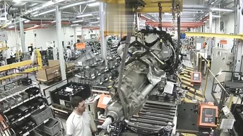 Bentley Car Engine Making Factory