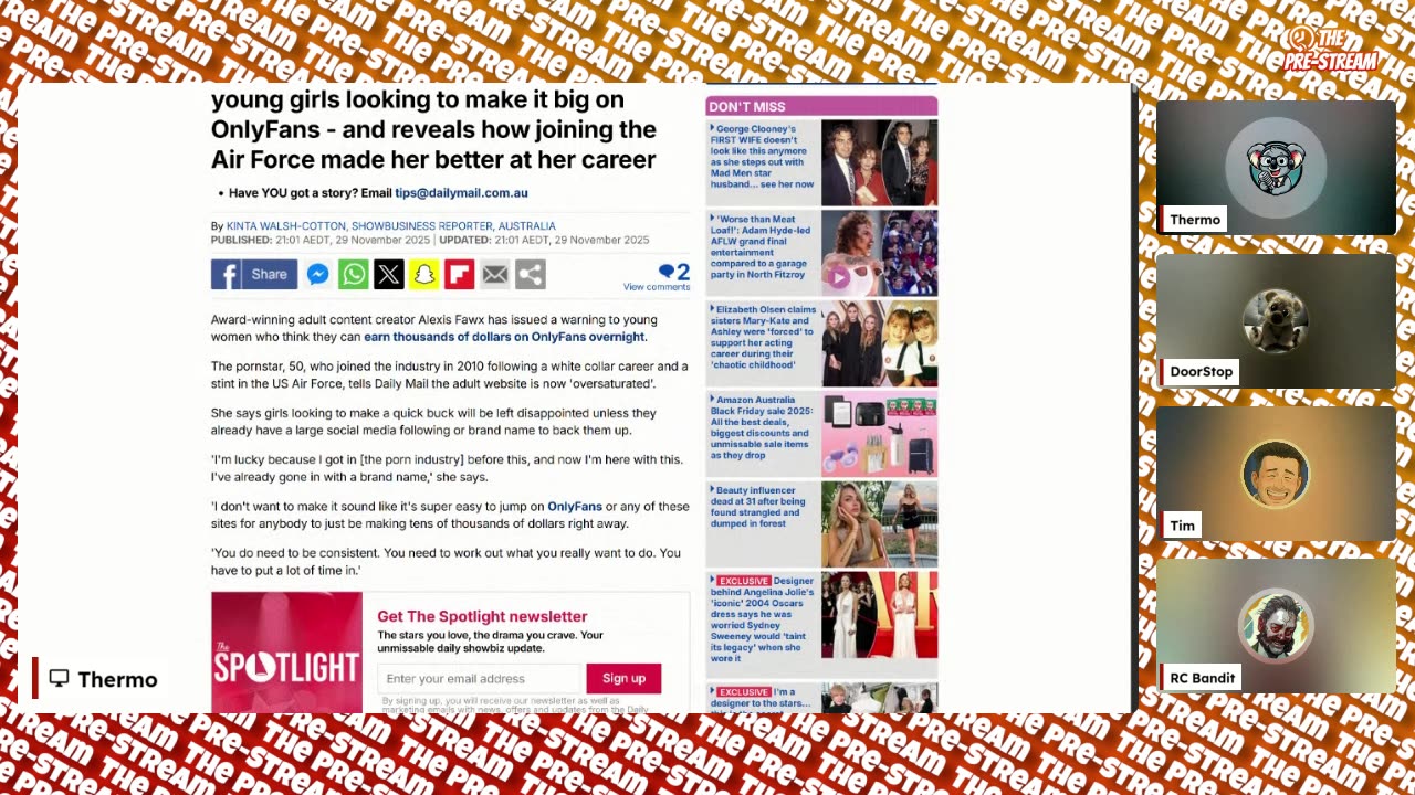 The Pre-Stream: Episode 165