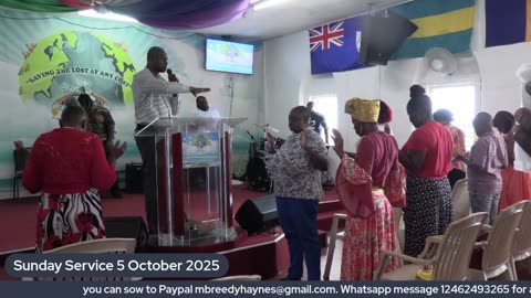 Sunday Service 5 October 2025