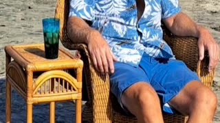 The Captain has taken on water and is listing to starboard.