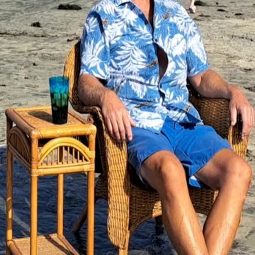 The Captain has taken on water and is listing to starboard.