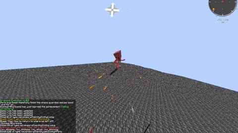 Minecraft mob battle skeleton titan vs zombie titan