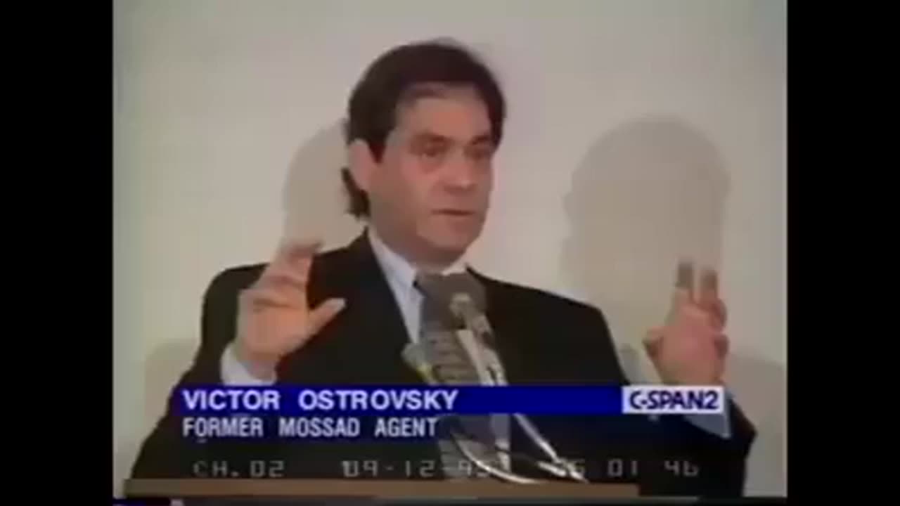 Former Israeli Mossad agent Victor Ostrovsky explains why they FALSELY label their CRITICS as "ANTISEMITIC" to SILENCE THEM.