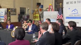 President Donald J. Trump comes to the defense of LA Mayor Karen Bass.