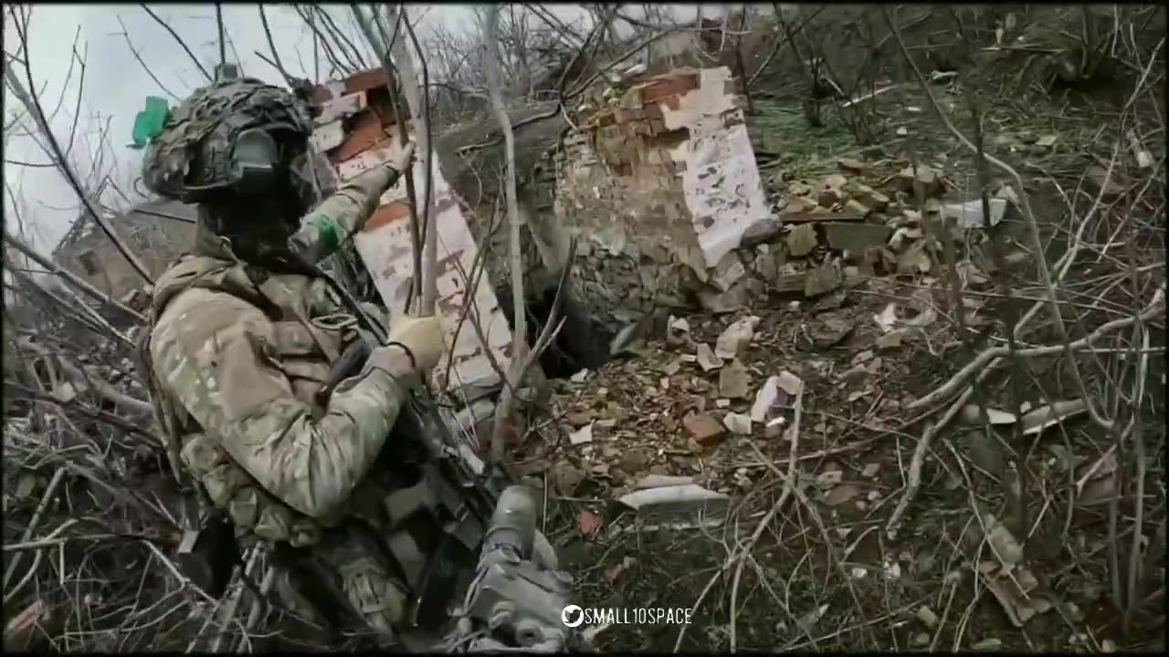 Clearing Enemy Positions in Shcherbinovka Pt 2