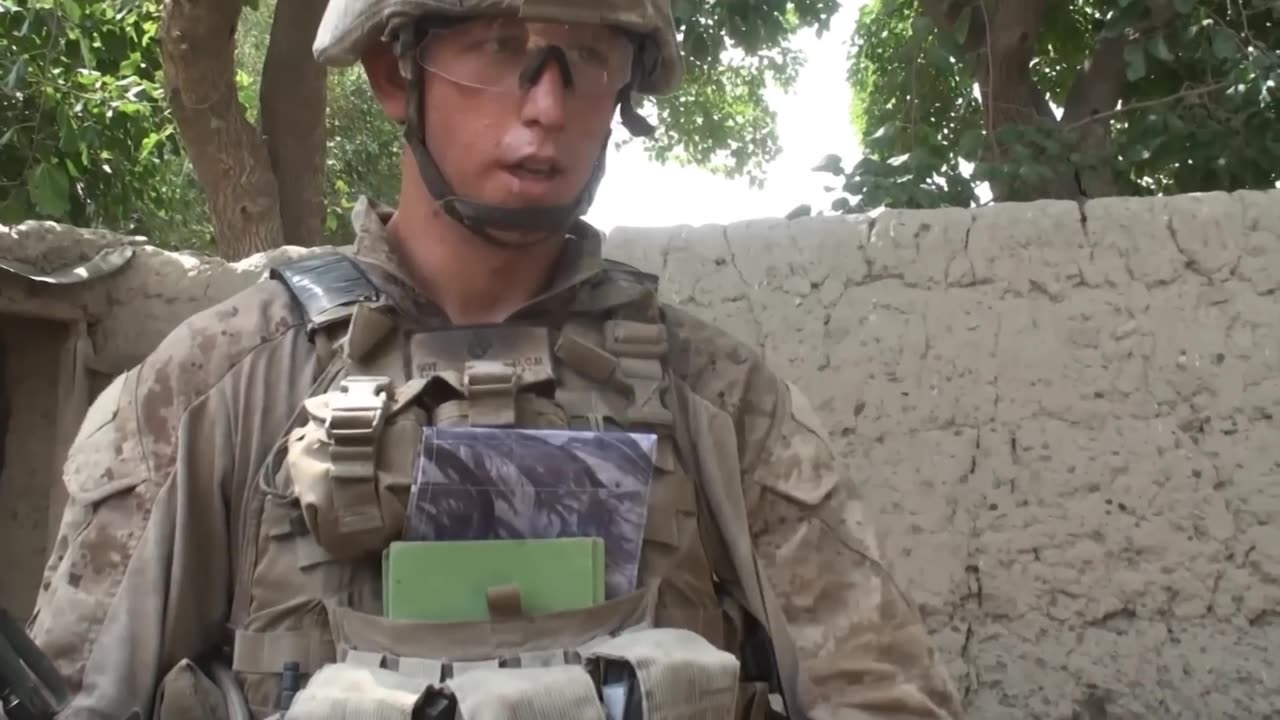 U.S. Marines In Sangin, Afghanistan