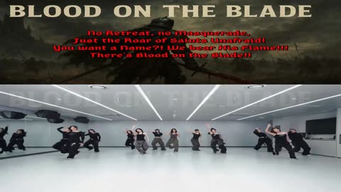 The Veil & Flame ~ Blood On The Blade { Lyrics } Remix 1 { Dance Ver. } Christcore Slowed