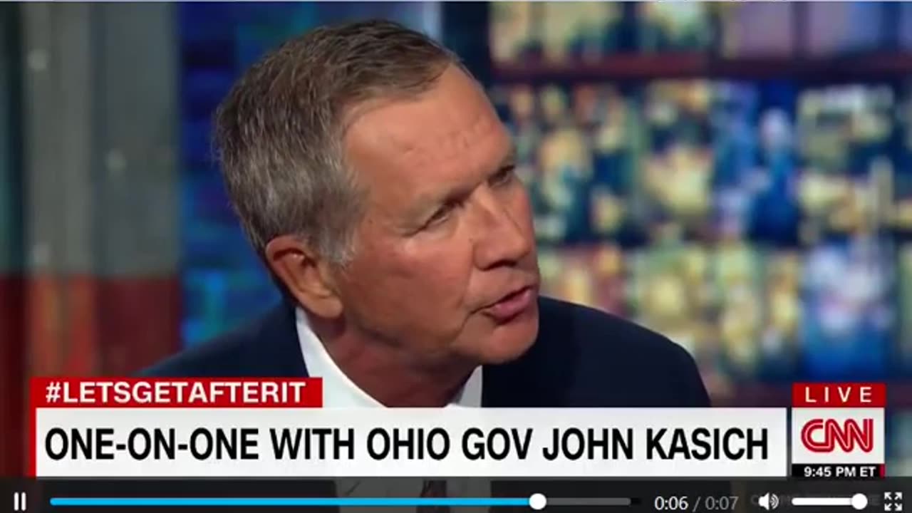 CNN - Kasich on John McCain's Death