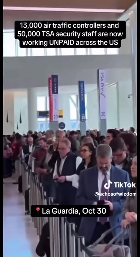 US Airports Grinding to a Halt - SHOWTIME!