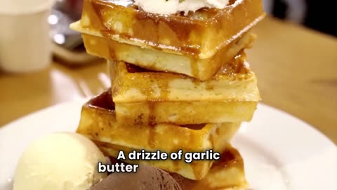 FlavorVille Waffle Skewers Feast 🧇🔥 Steak, Jalapeño & Bacon Omelette on a Stick