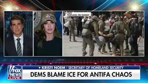 DHS Sec. Kristi Noem says she told the Portland mayor if local law enforcement doesn't cooperate