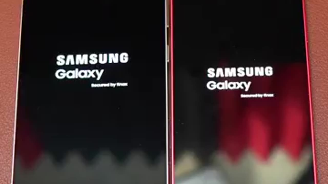 Galaxy S25 Ultra vs S25 Boot Speed Test