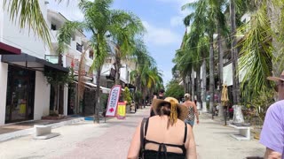 5th Avenue - Playa del Carmen - Quintana Roo - 4K - Walking Tour - Part 2