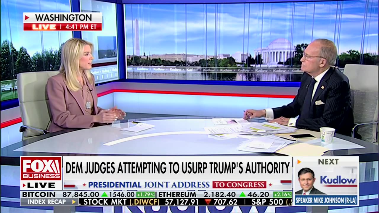 Pam Bondi Vows To Tame Liberal Judicial Overreach And Defend Presidential Authority