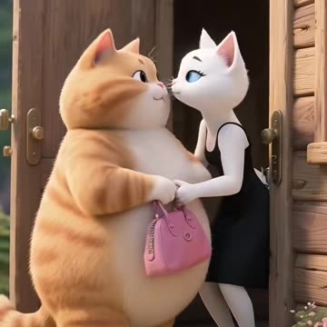 "Funny Cat Animation 2025 😂 | Cute Cat Couple Comedy Video 🐱🐾"