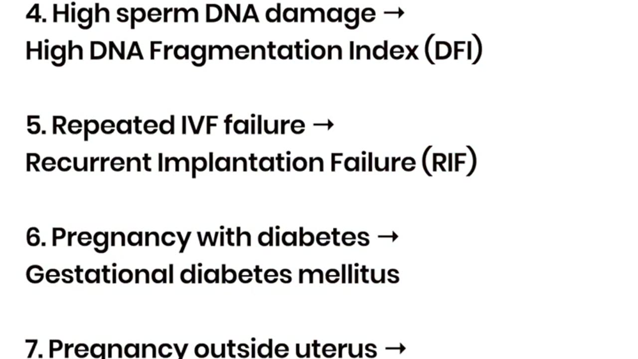 FERTILITY TERMS YOU SHOULD KNOW GENERAL NAME VS MEDICAL NAME