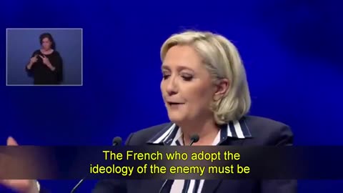 Marine Le Pen warns Muslim immigrants