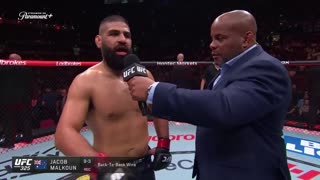 Jacob Malkoun Octagon Interview _ UFC 325