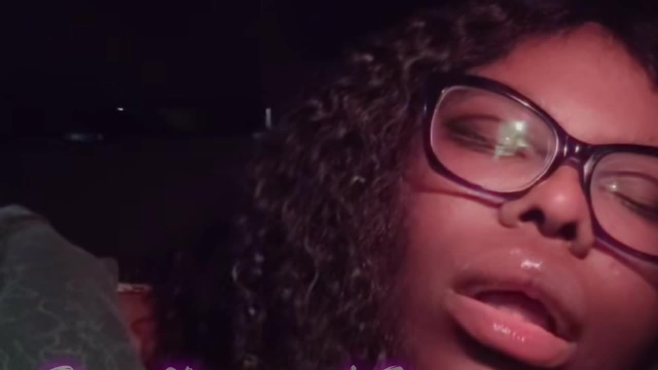 Moet sleep in her car slobbering-wakes up rapping 3/8/25 #bigoclipandsip