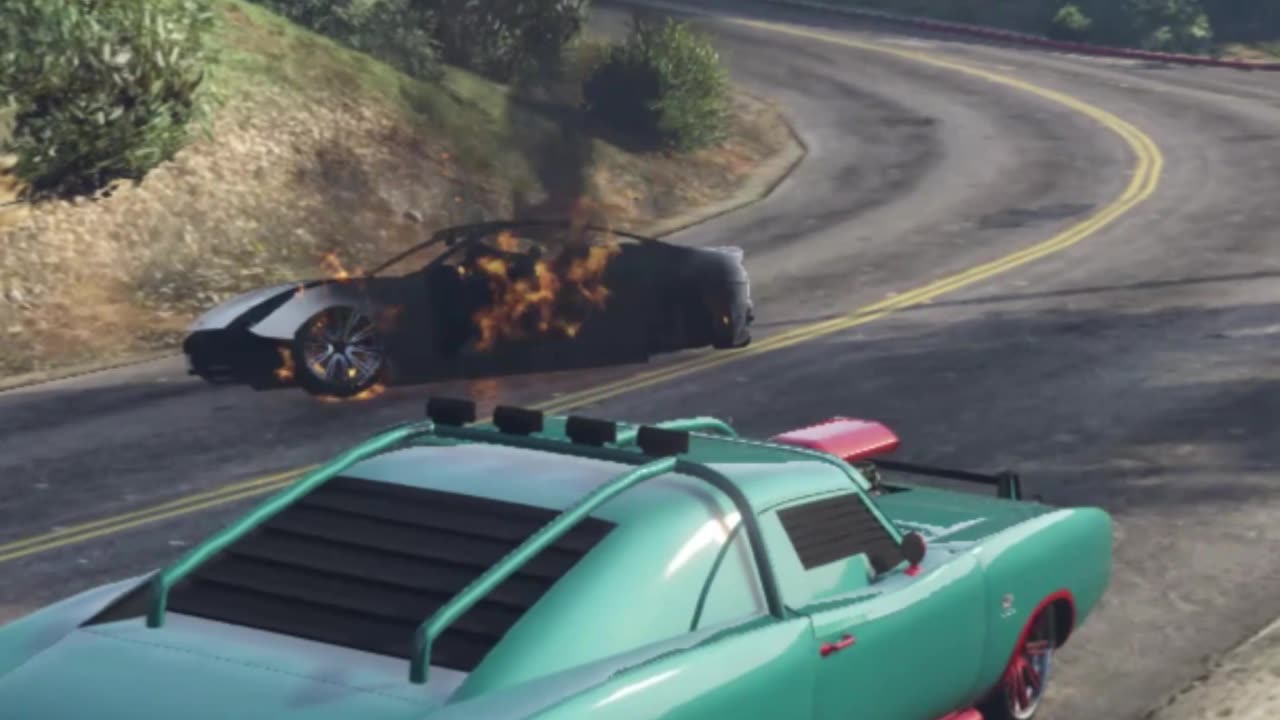 GTA V 297 Duke O'Death Crash💥 𝗙𝗼𝗹𝗹𝗼𝘄 For More╰┈➤🔗