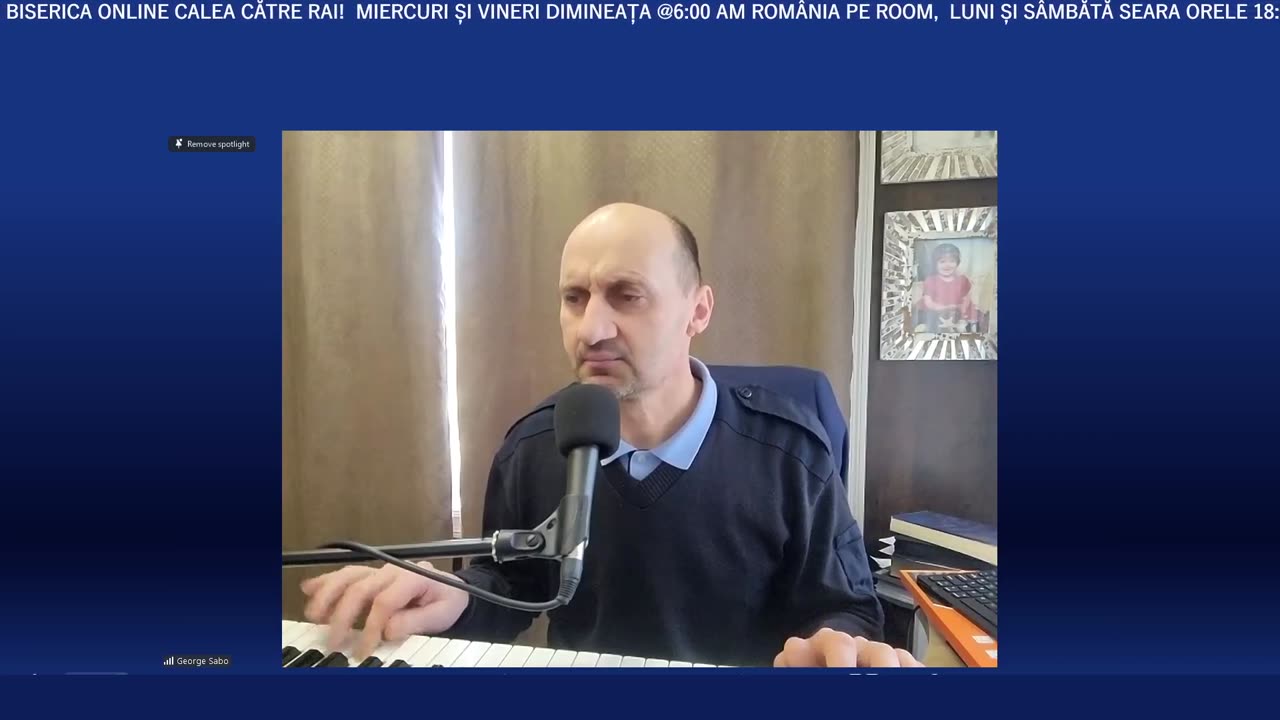 GEORGE SABO -ȘI PENTRU TINE ISUS S-A NĂSCUT- CALEA CĂTRE RAI PĂRTĂȘIE #live #religious #musician