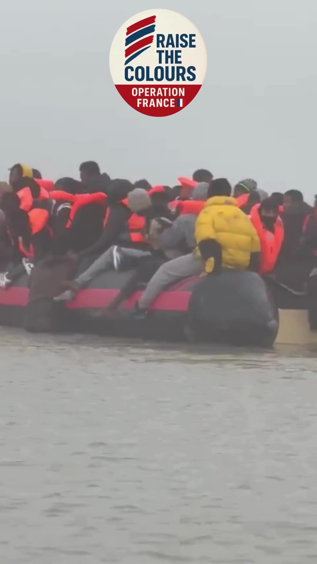 Chasing Migrants In on the Beach In France Doing What The French Authorities Arent