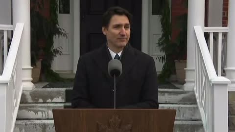 Scumbag Failed Canadian PM Justin Trudeau officially resigns