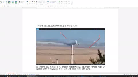 무안공항 씨쥐cg영상감정보고서 공개_ 1편