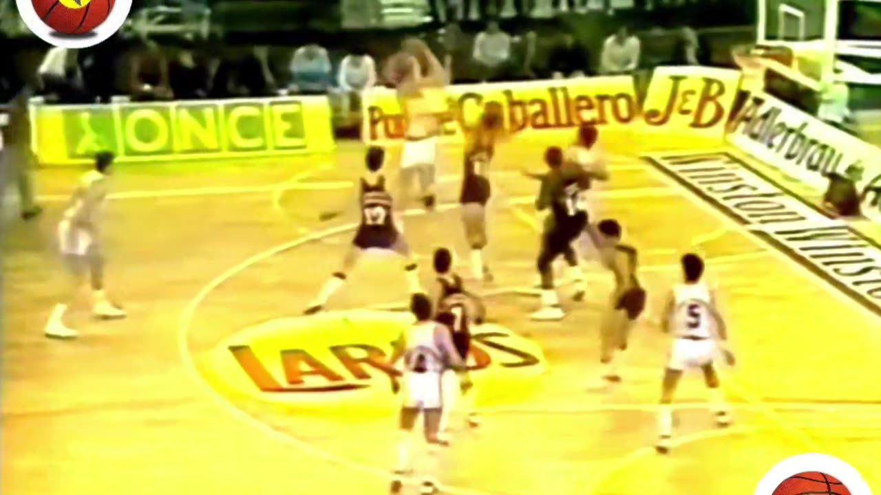 JOHNNY ROGERS 23pts 6reb! FINAL COPA DEL REY'89